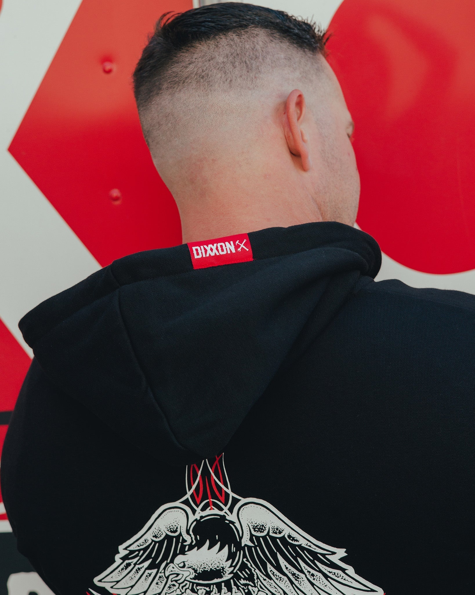 Eagle Eye Zip Up - Black