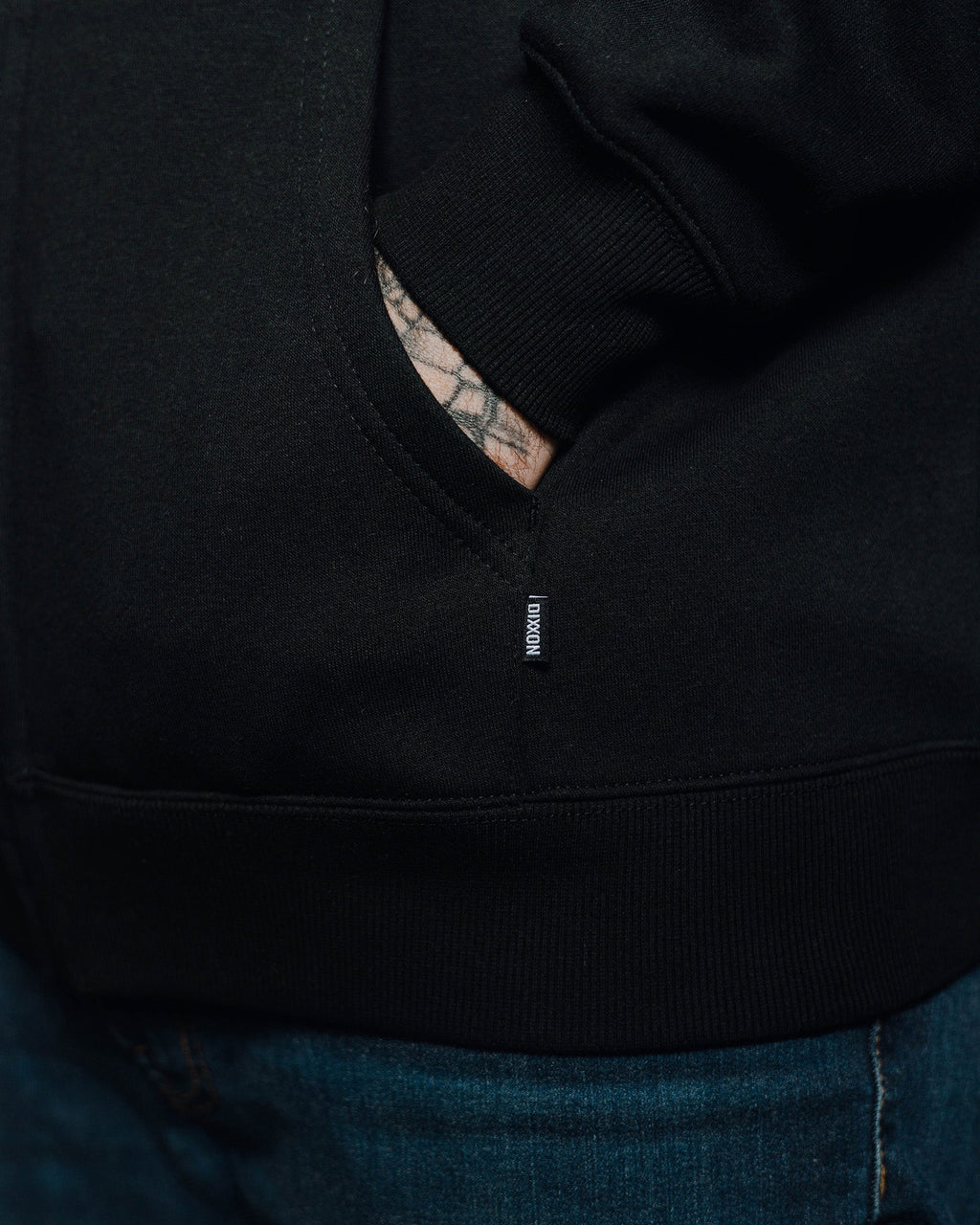 Epicenter Zip Up Hoodie - Black