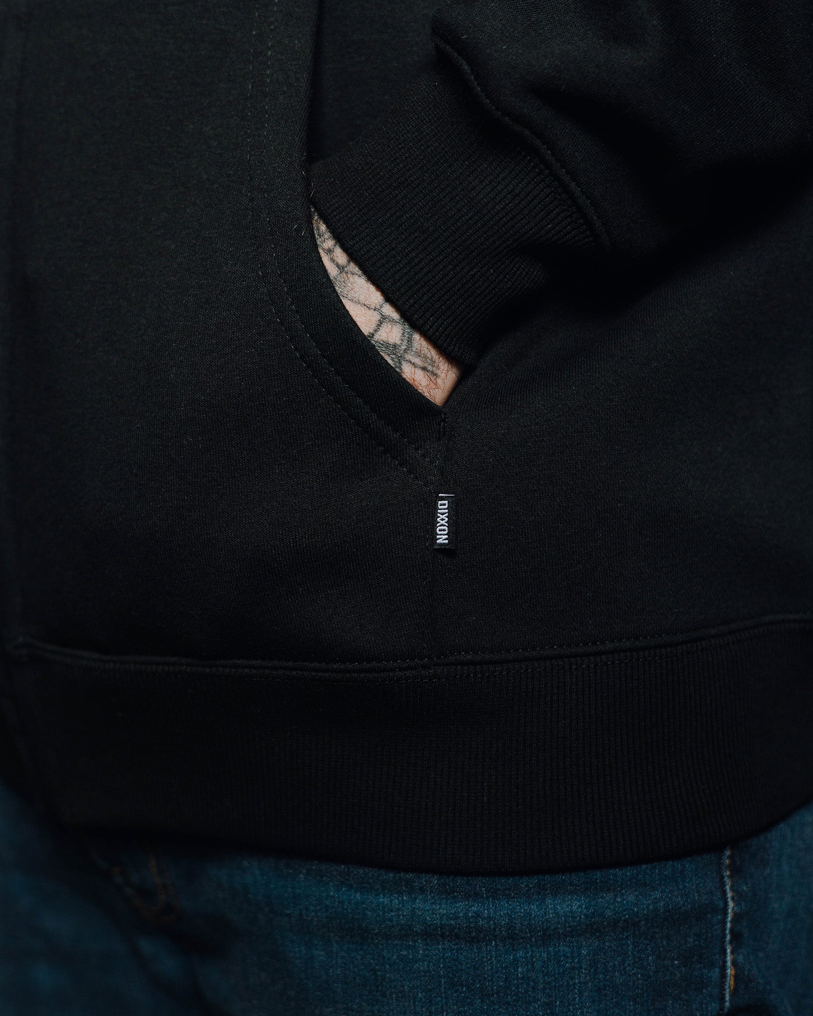 Epicenter Zip Up Hoodie - Black