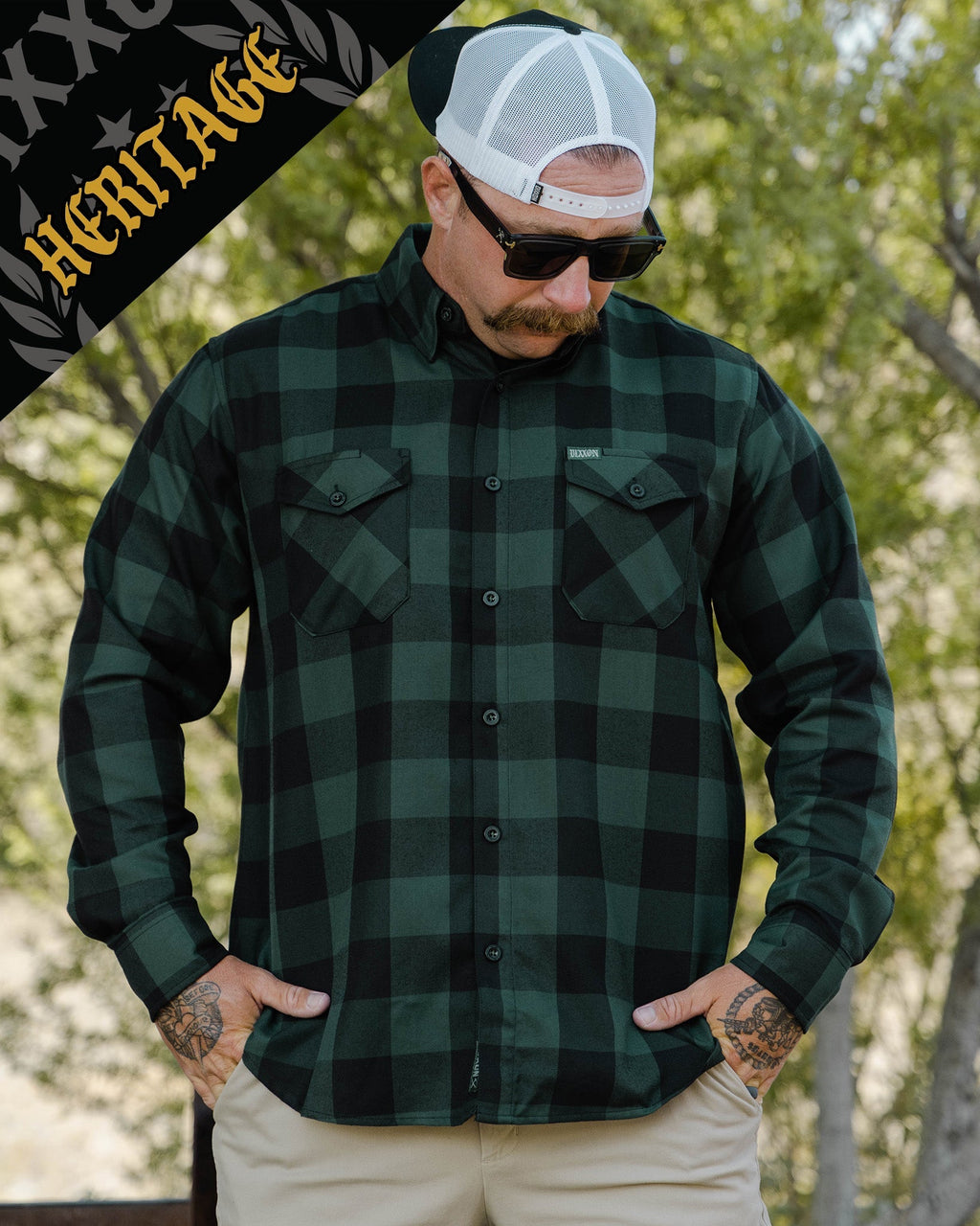 Evergreen Heritage Flannel