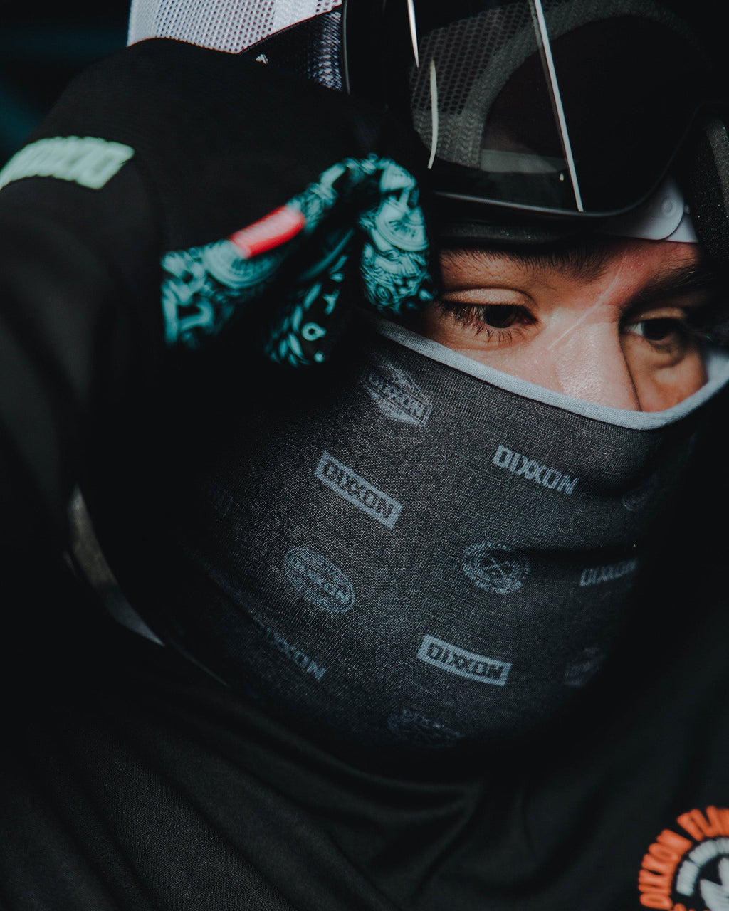 Executive Neck Gaiter - Black & Gray