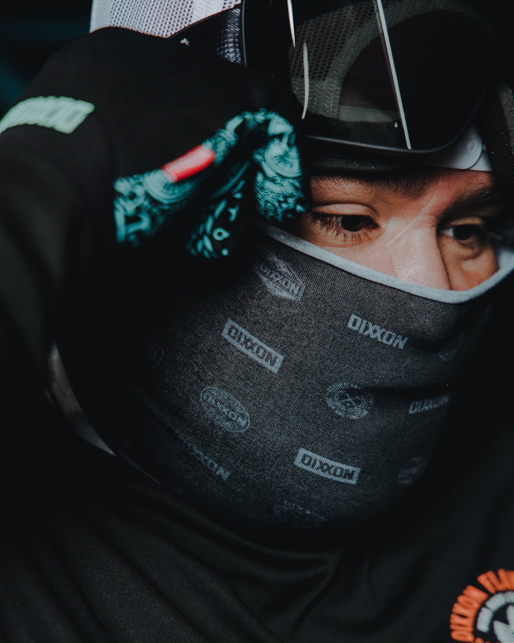 Executive Neck Gaiter - Black & Gray