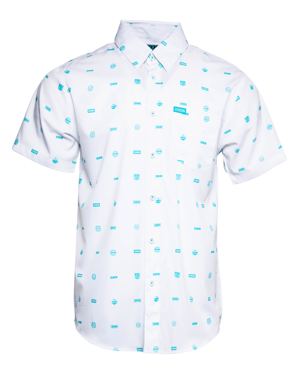Executive Party Shirt - White & Tiffany