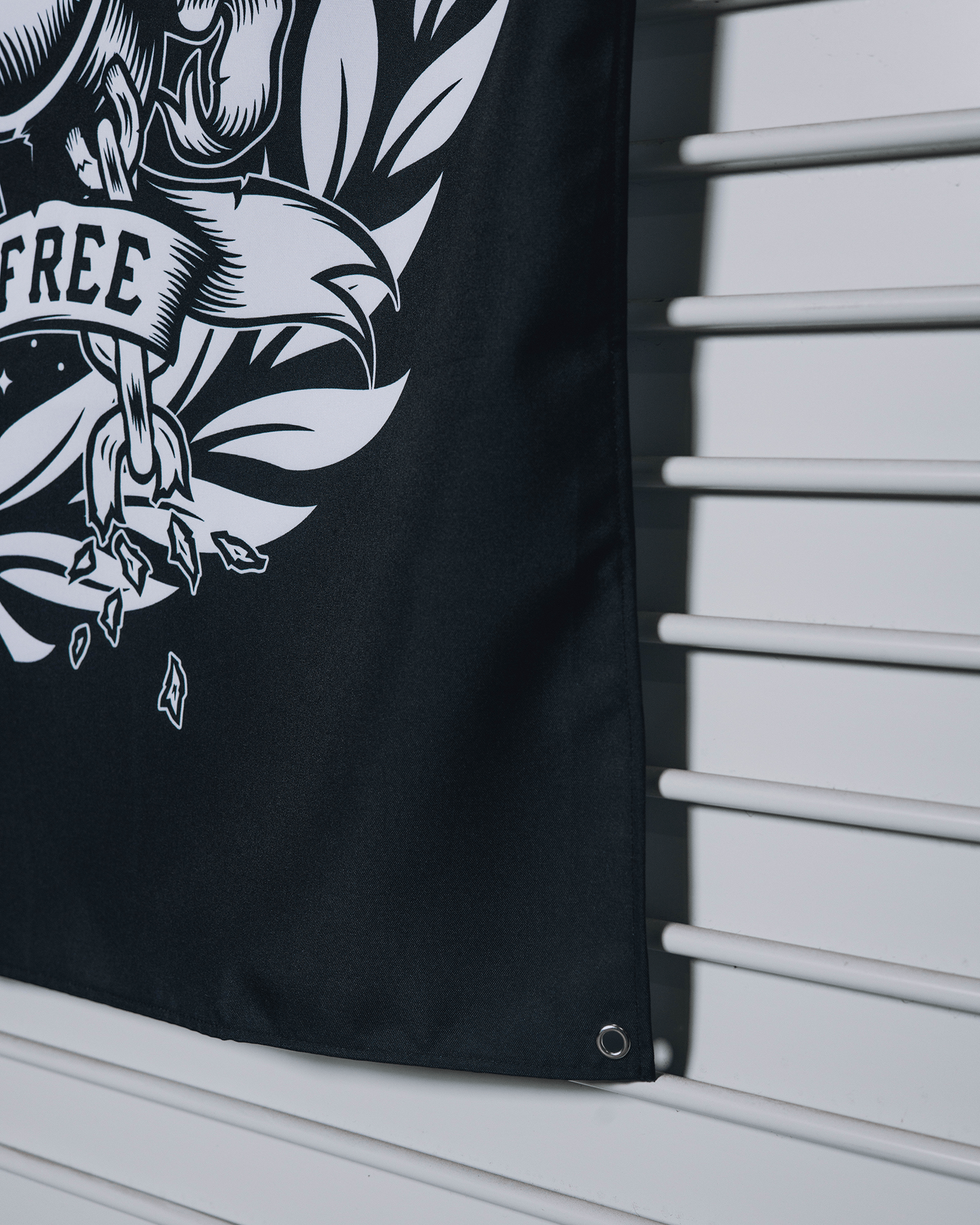 Fast Life Garage Banner - 36" x 36"