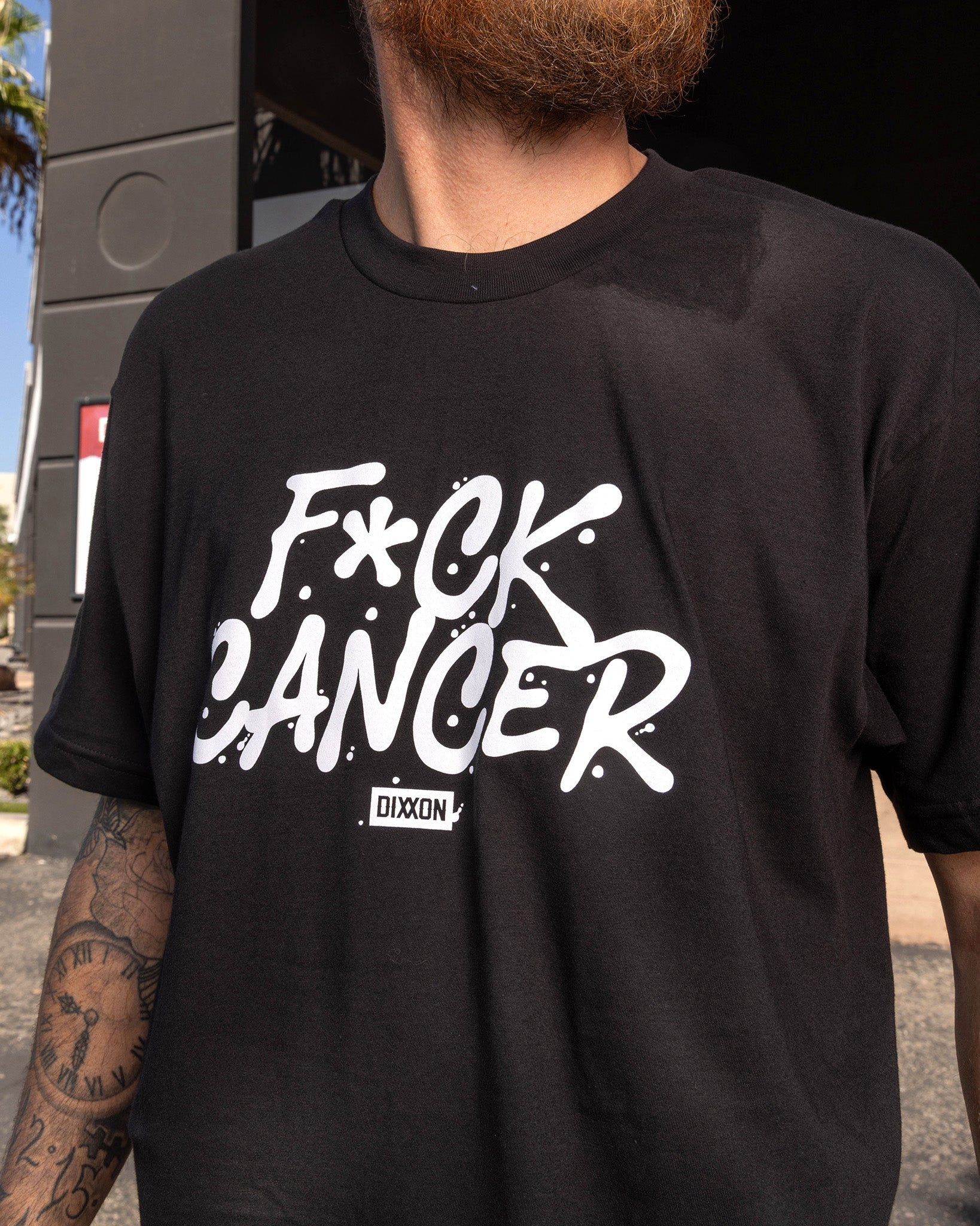 F*ck Cancer T-Shirt - Black