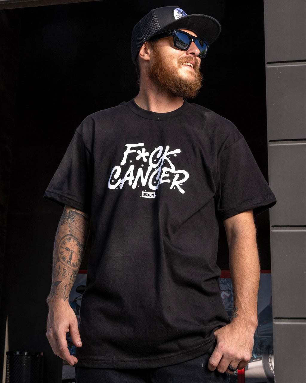 F*ck Cancer T-Shirt - Black