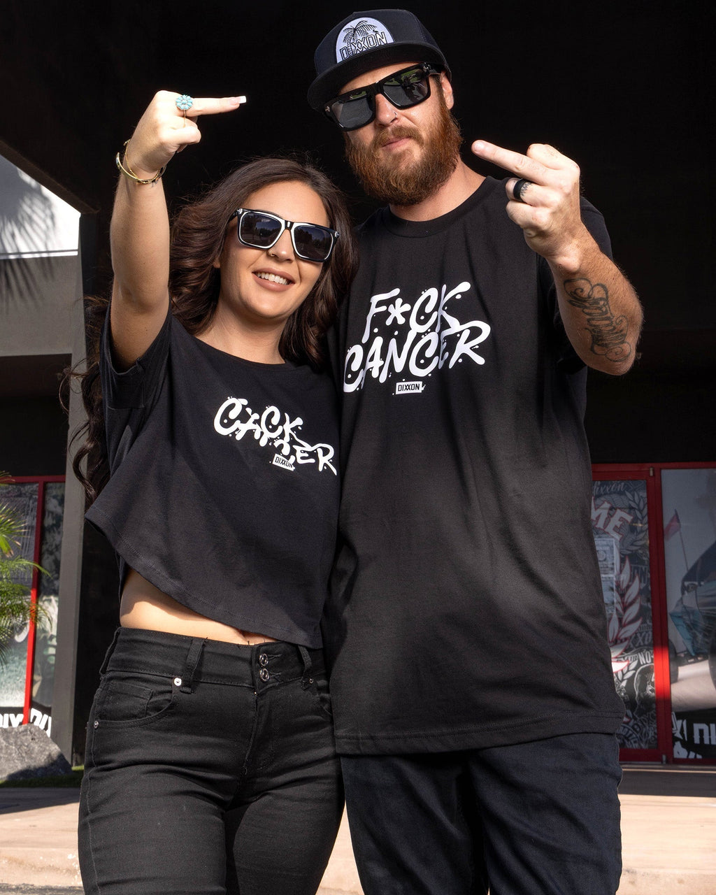F*ck Cancer T-Shirt - Black