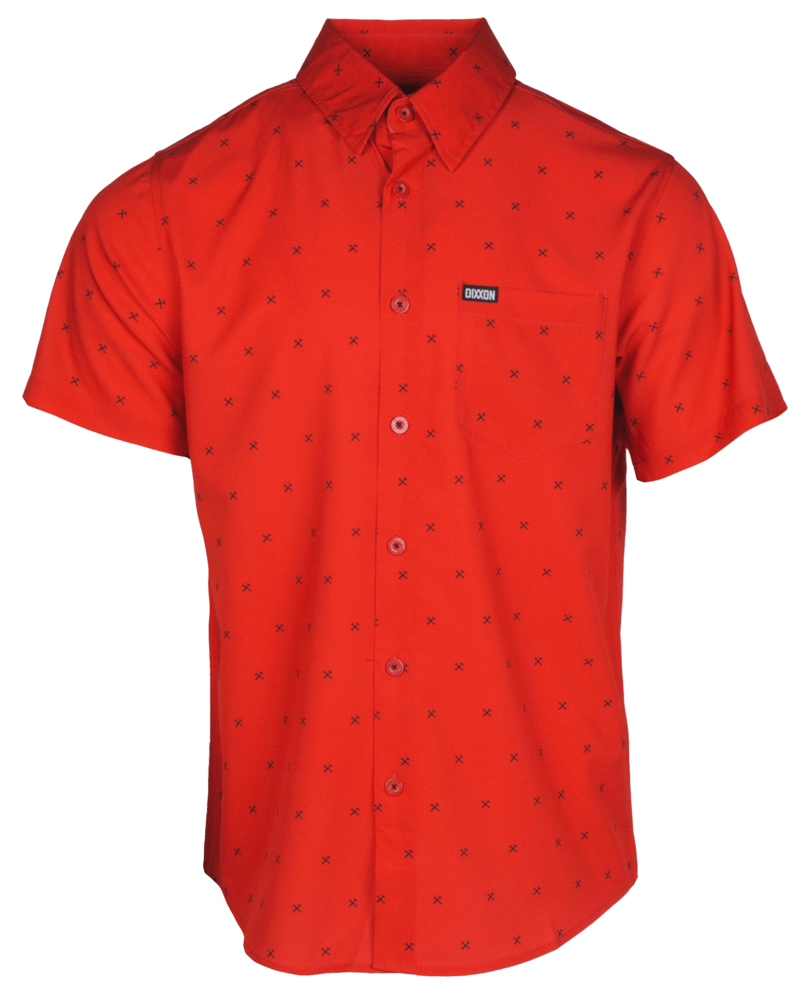 Finney Party Shirt - Red & Black