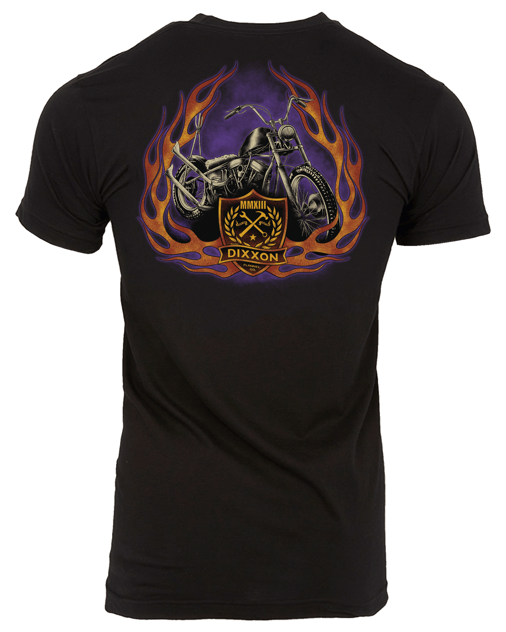Fire Crest T-Shirt - Black