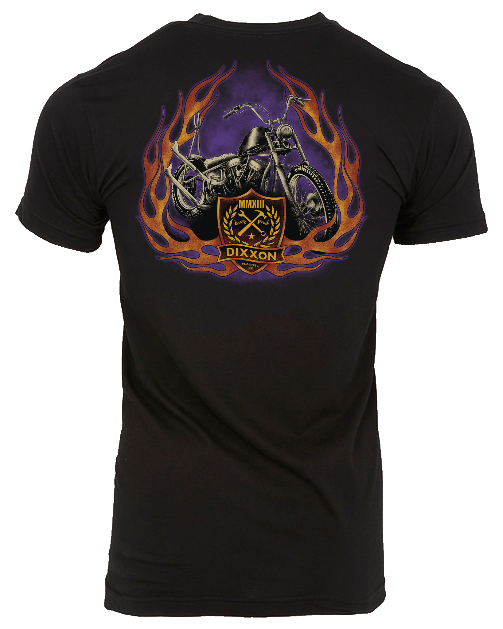 Fire Crest T-Shirt - Black