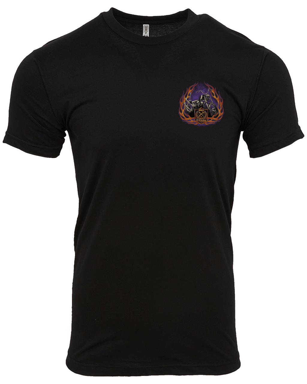 Fire Crest T-Shirt - Black