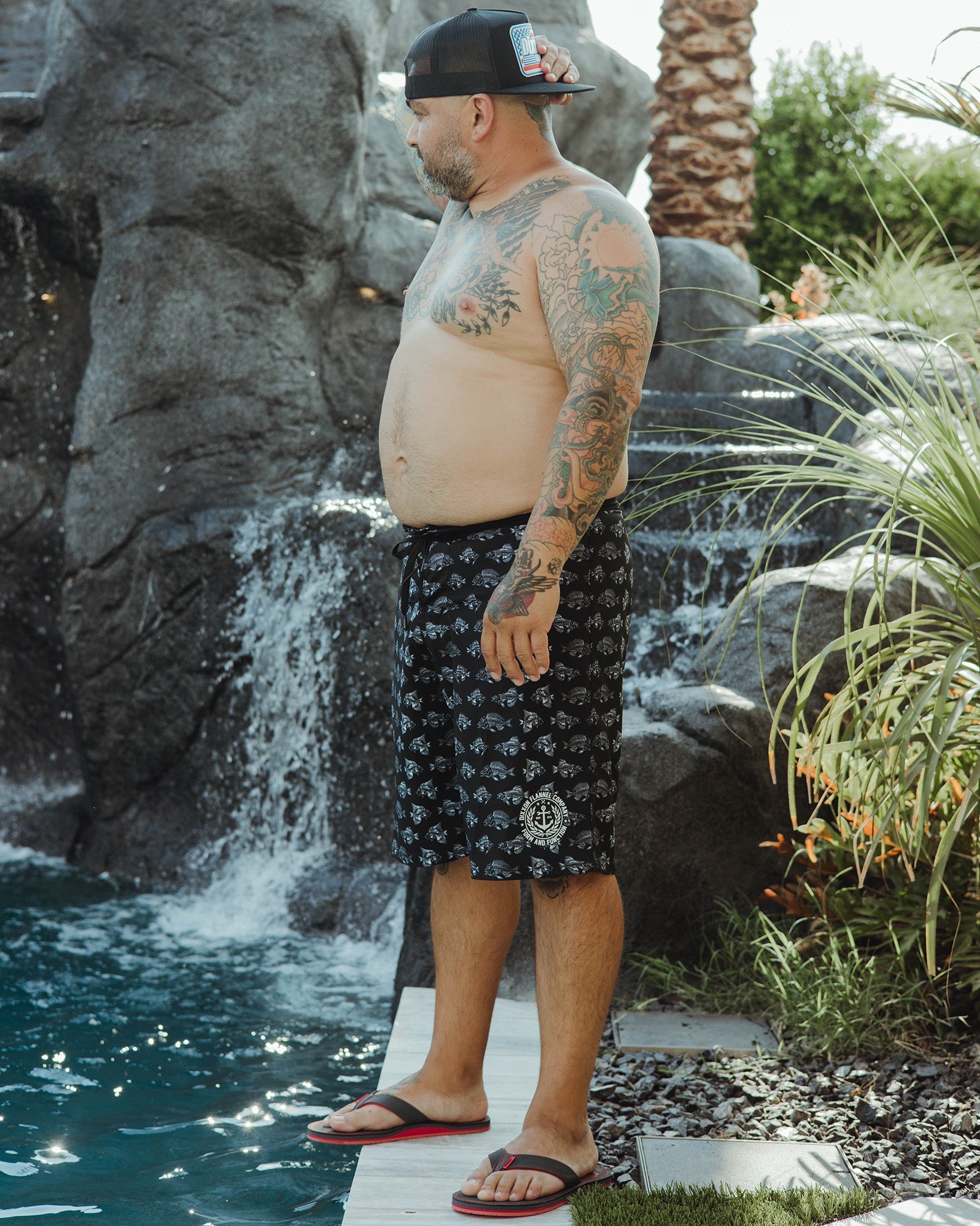 Fish Bonez Boardshorts