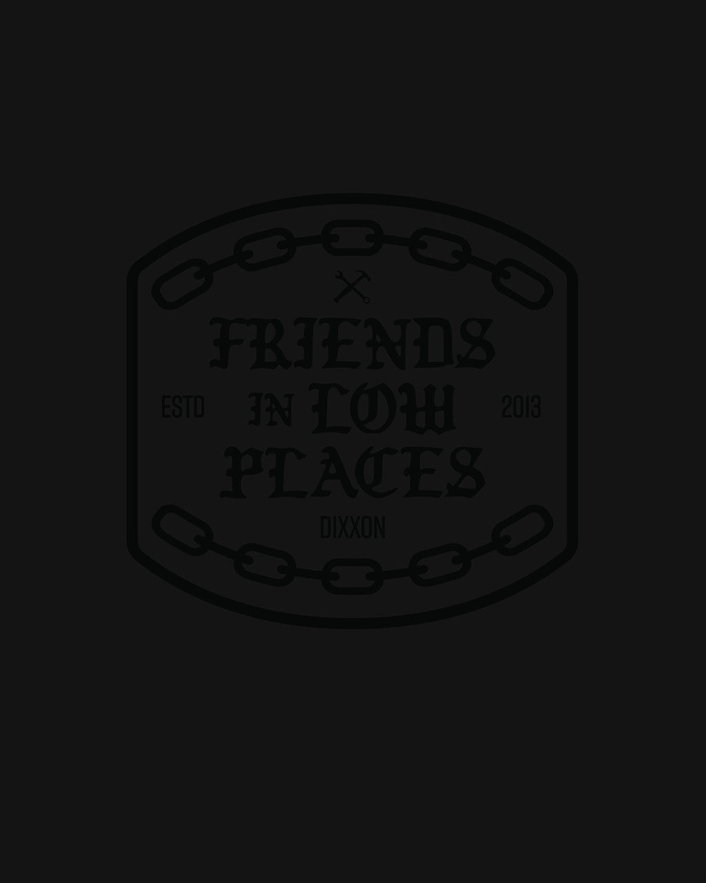 Friends in Low Places 6" Die Cut Sticker