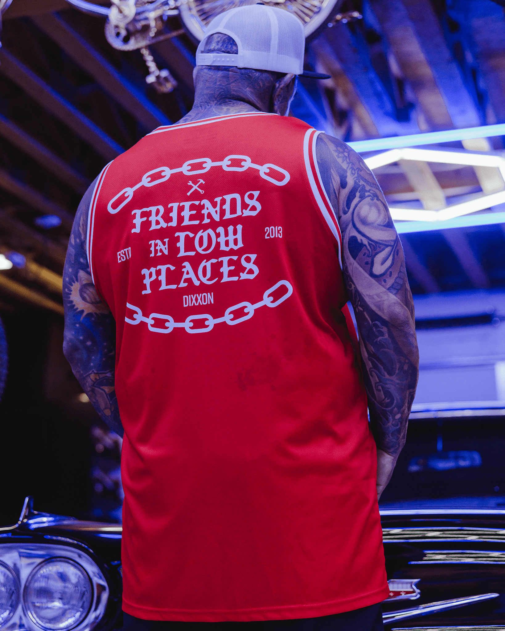 Friends in Low Places Jersey - Red