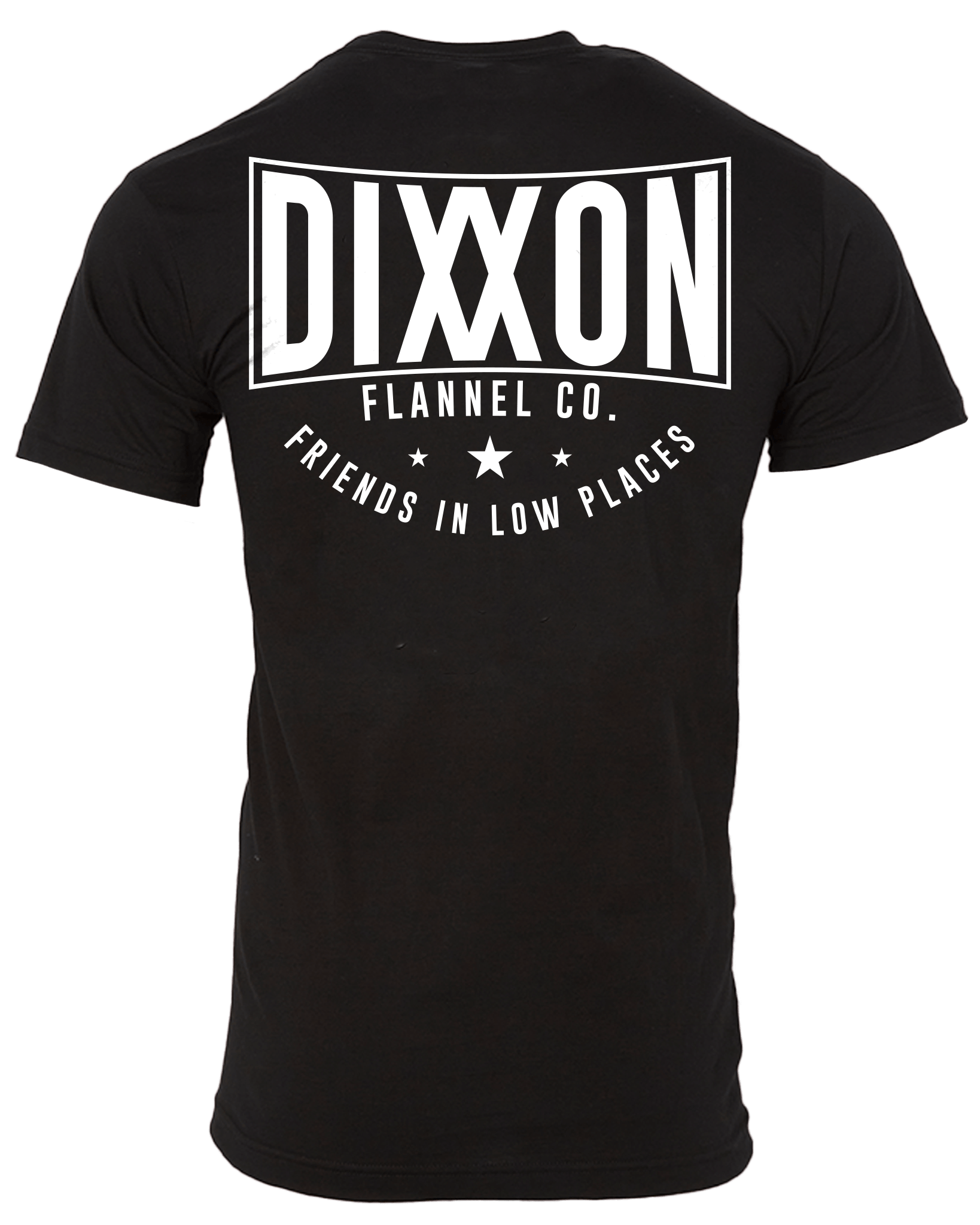 Friends In Low Places T-Shirt - Black