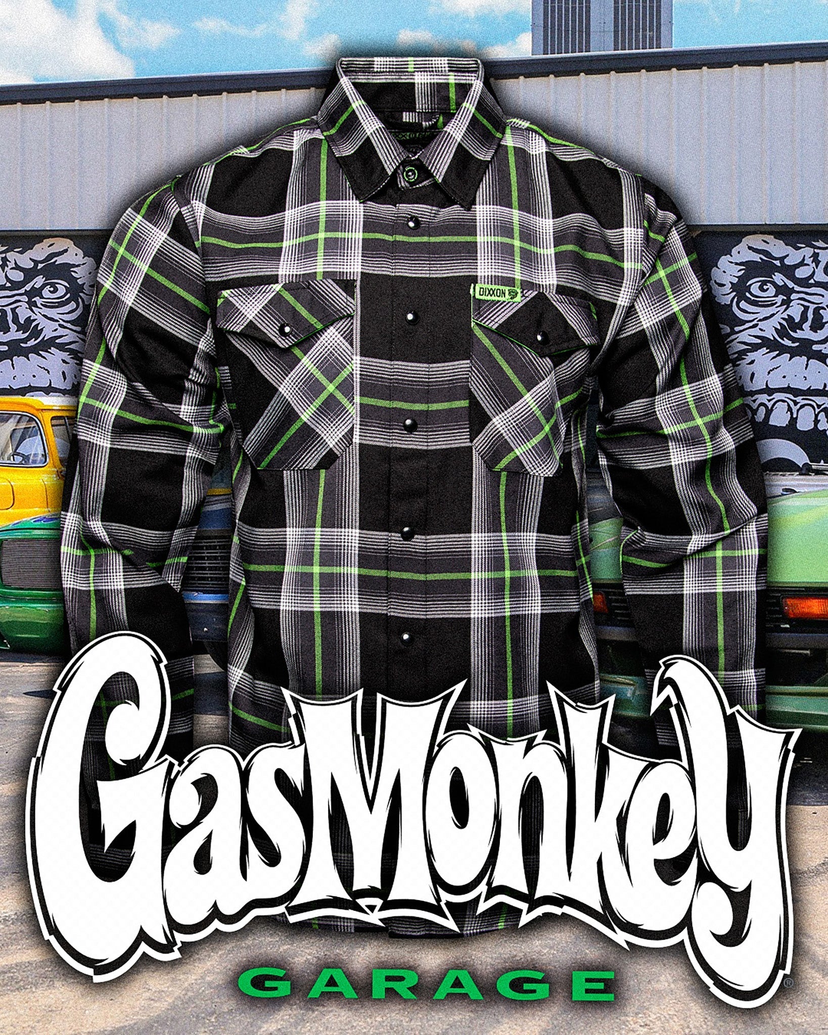Gas Monkey Garage Flannel