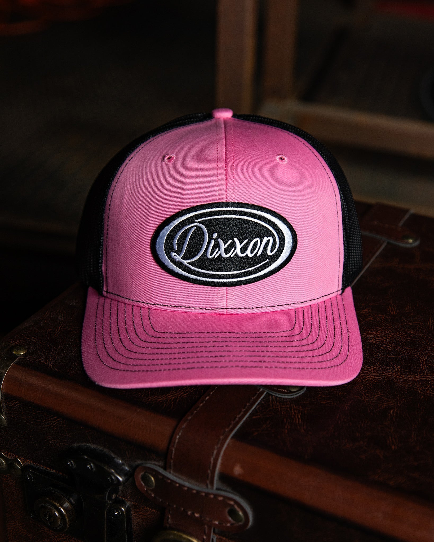 Gas Station Curved Bill Trucker Snapback