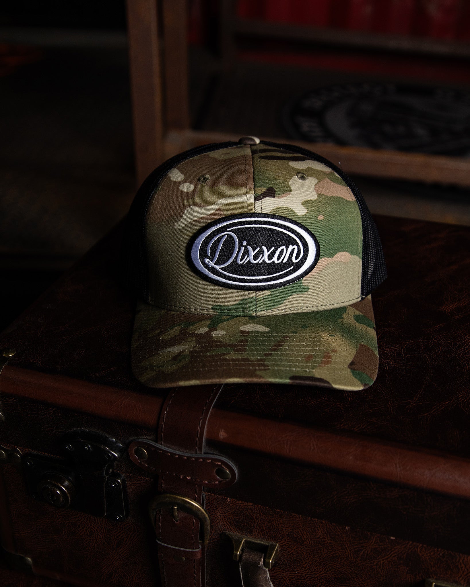 Gas Station Curved Bill Trucker Snapback