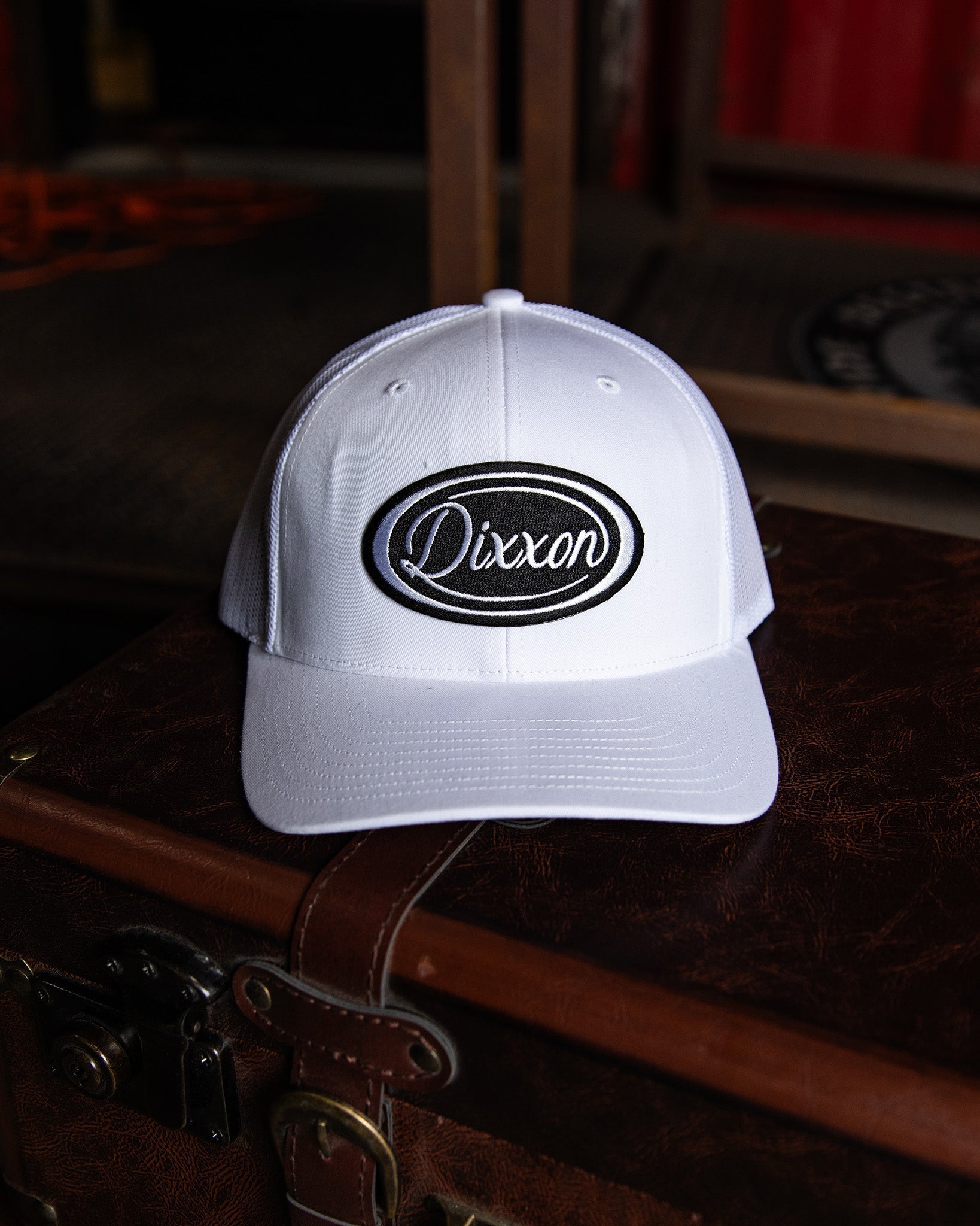 Gas Station Curved Bill Trucker Snapback