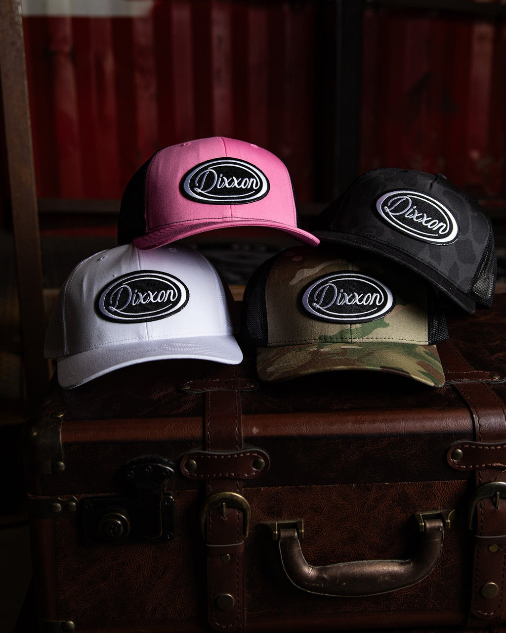 Gas Station Curved Bill Trucker Snapback