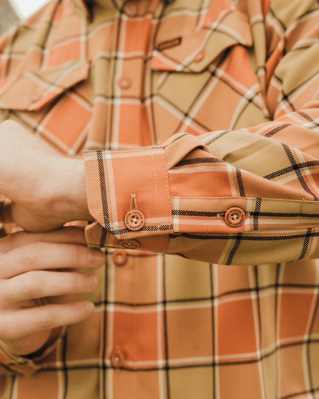 Georgia Peach Flannel