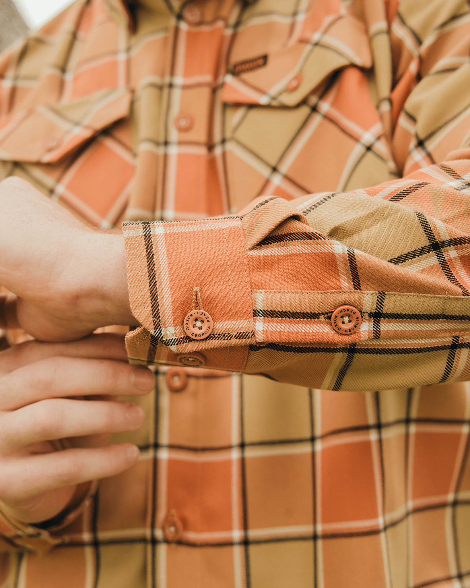 Georgia Peach Flannel