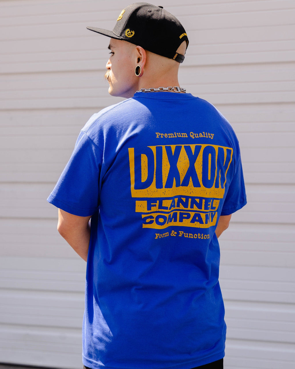 Gold Premium Quality T-Shirt - Royal Blue