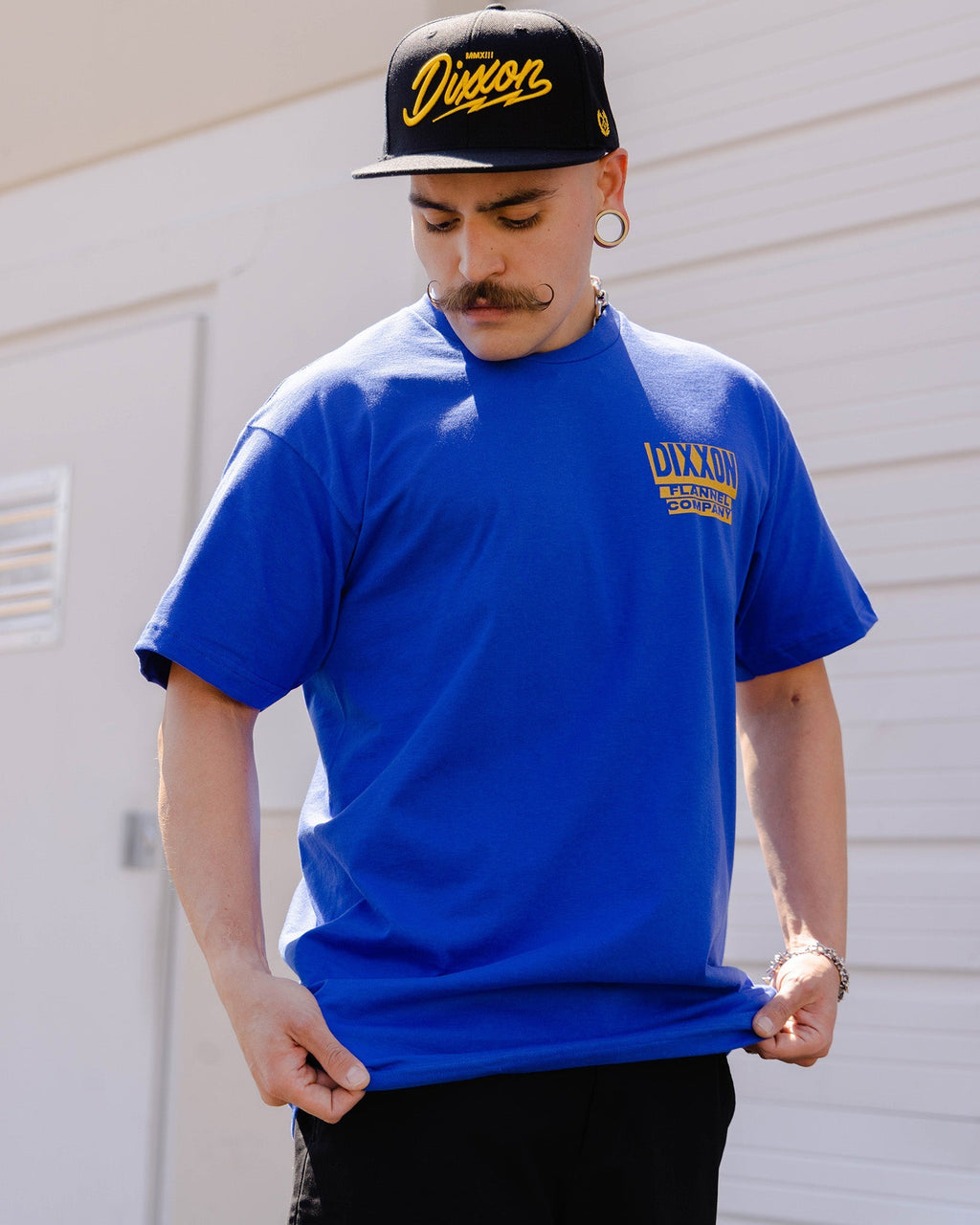 Gold Premium Quality T-Shirt - Royal Blue