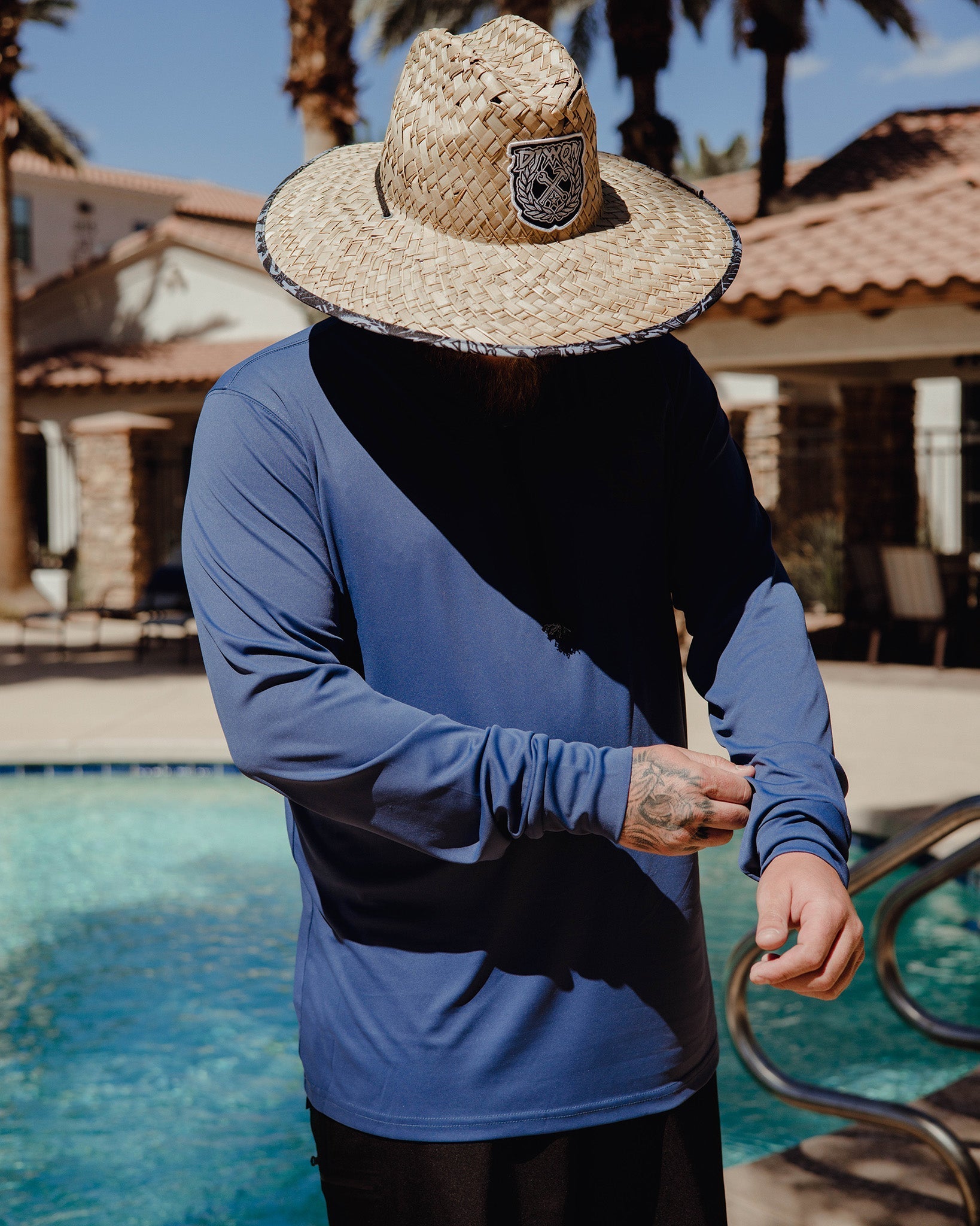 Gold Tide UV Long Sleeve - Navy