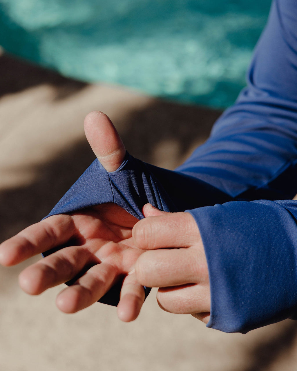 Gold Tide UV Long Sleeve - Navy