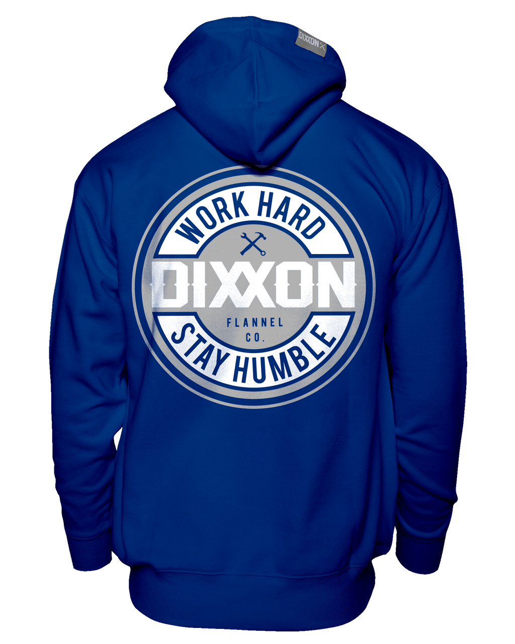 Gray Corpo Zip Up - Blue