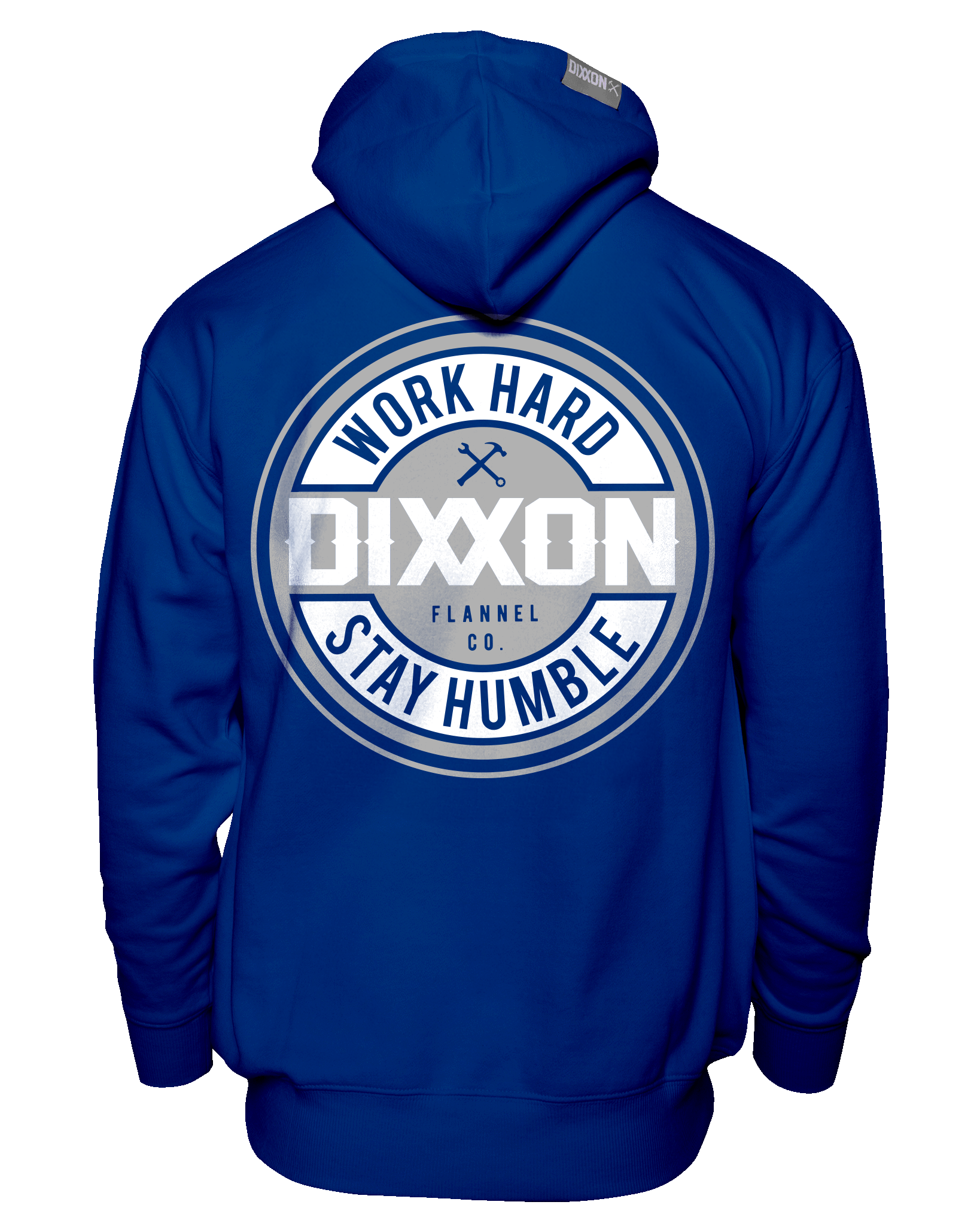 Gray Corpo Zip Up - Blue