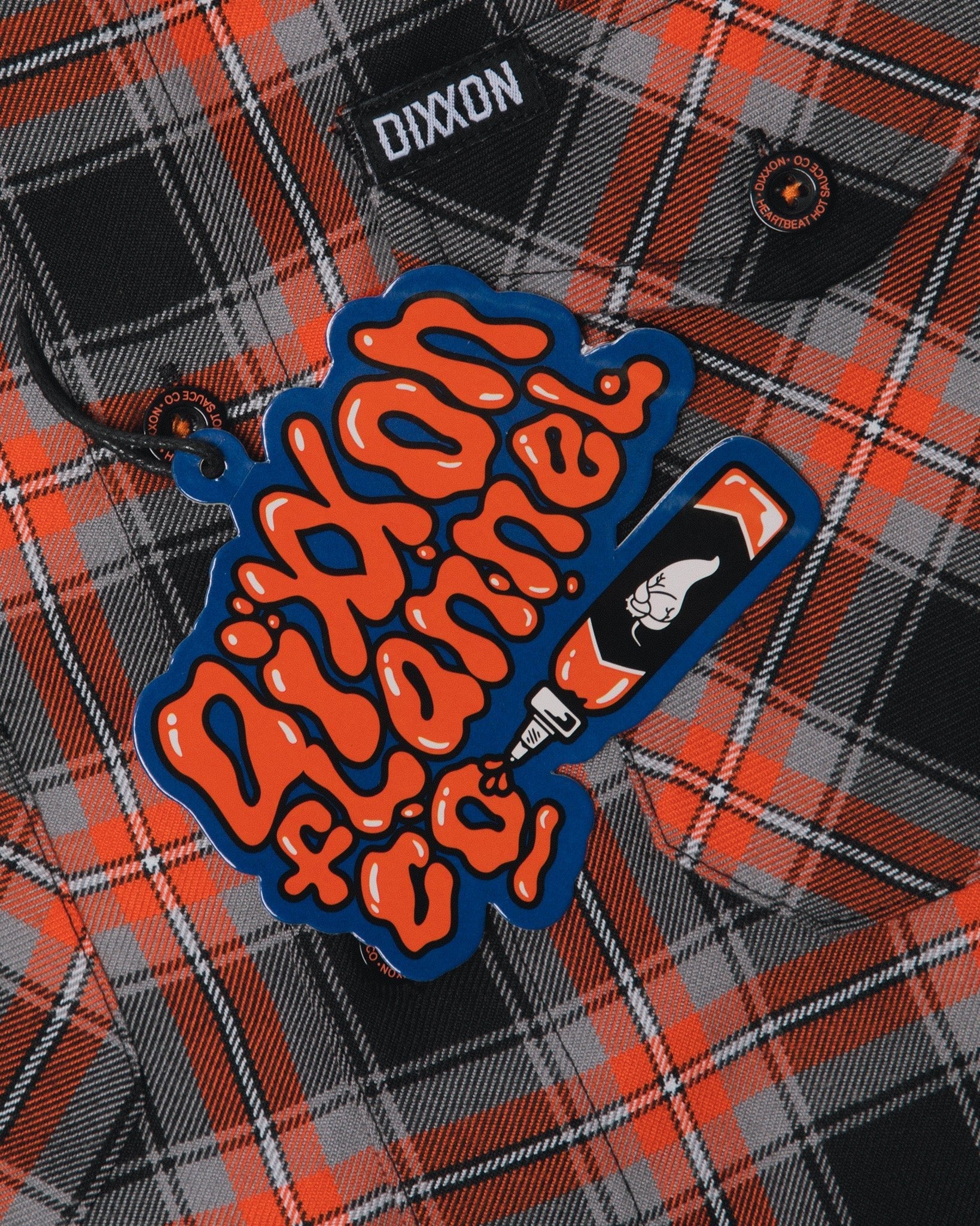 Heartbeat Hot Sauce Flannel