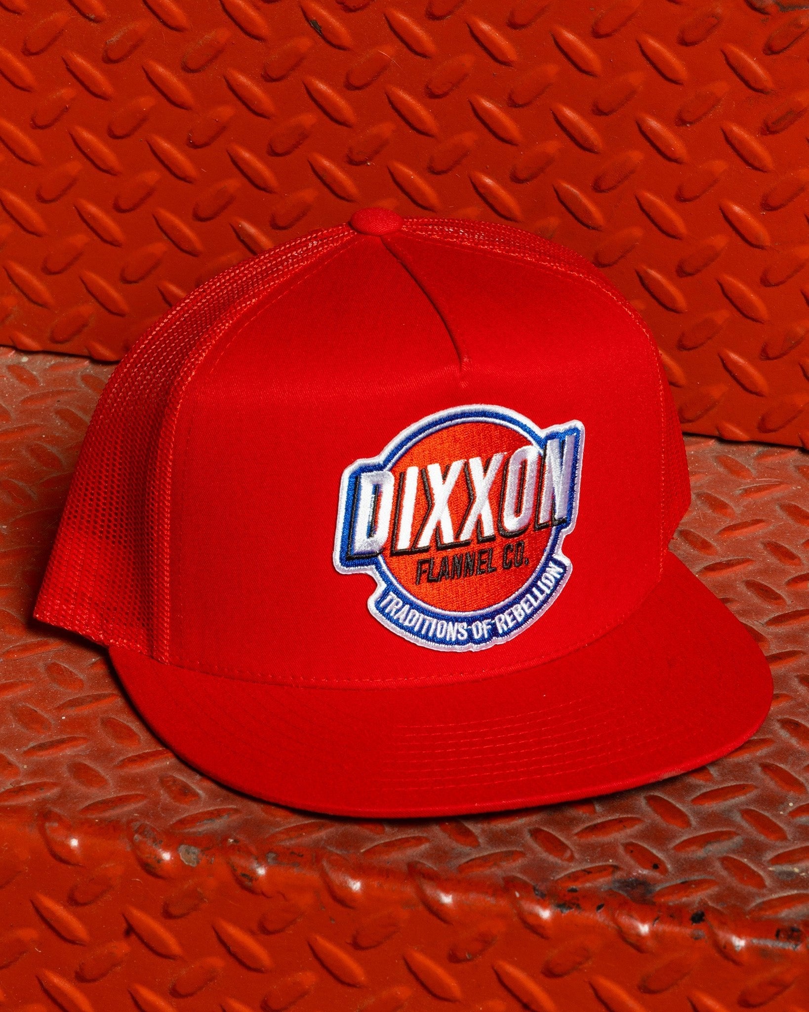 Hot Rod Flat Bill Trucker Snapback