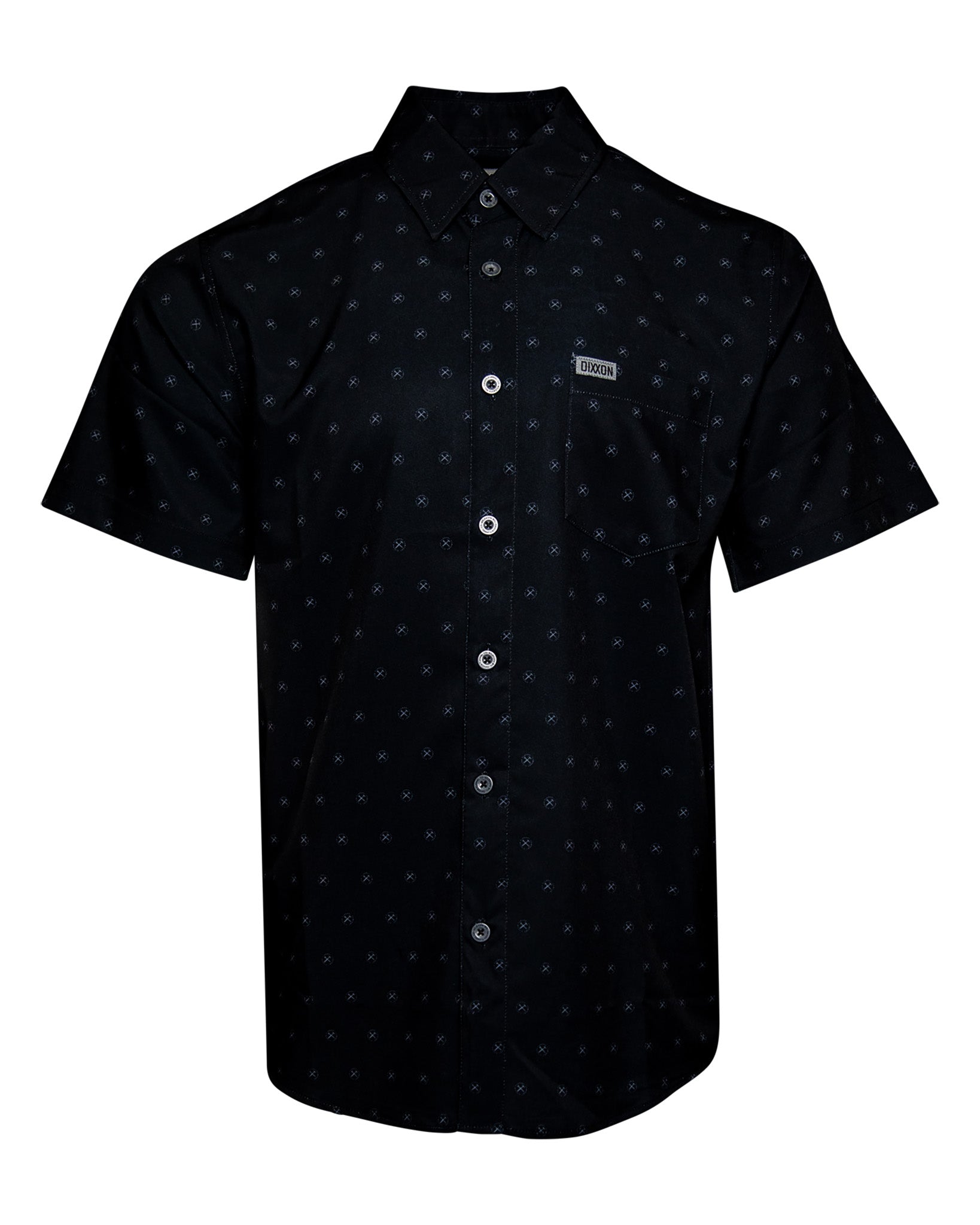 Huckster Party Shirt - Black & Gray