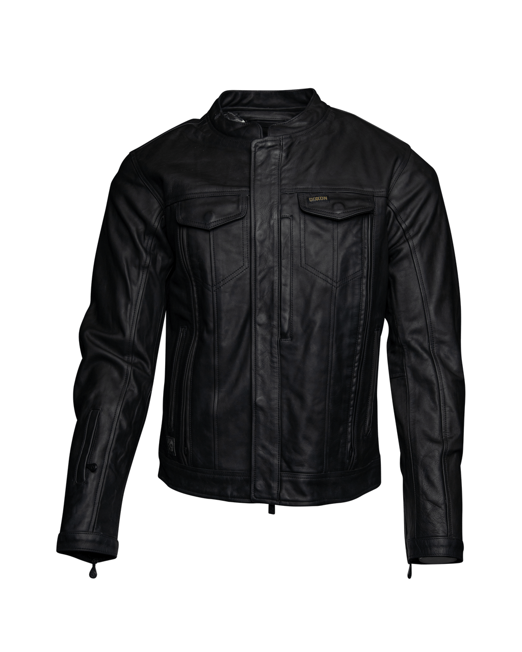 Hudson Leather Jacket - Black