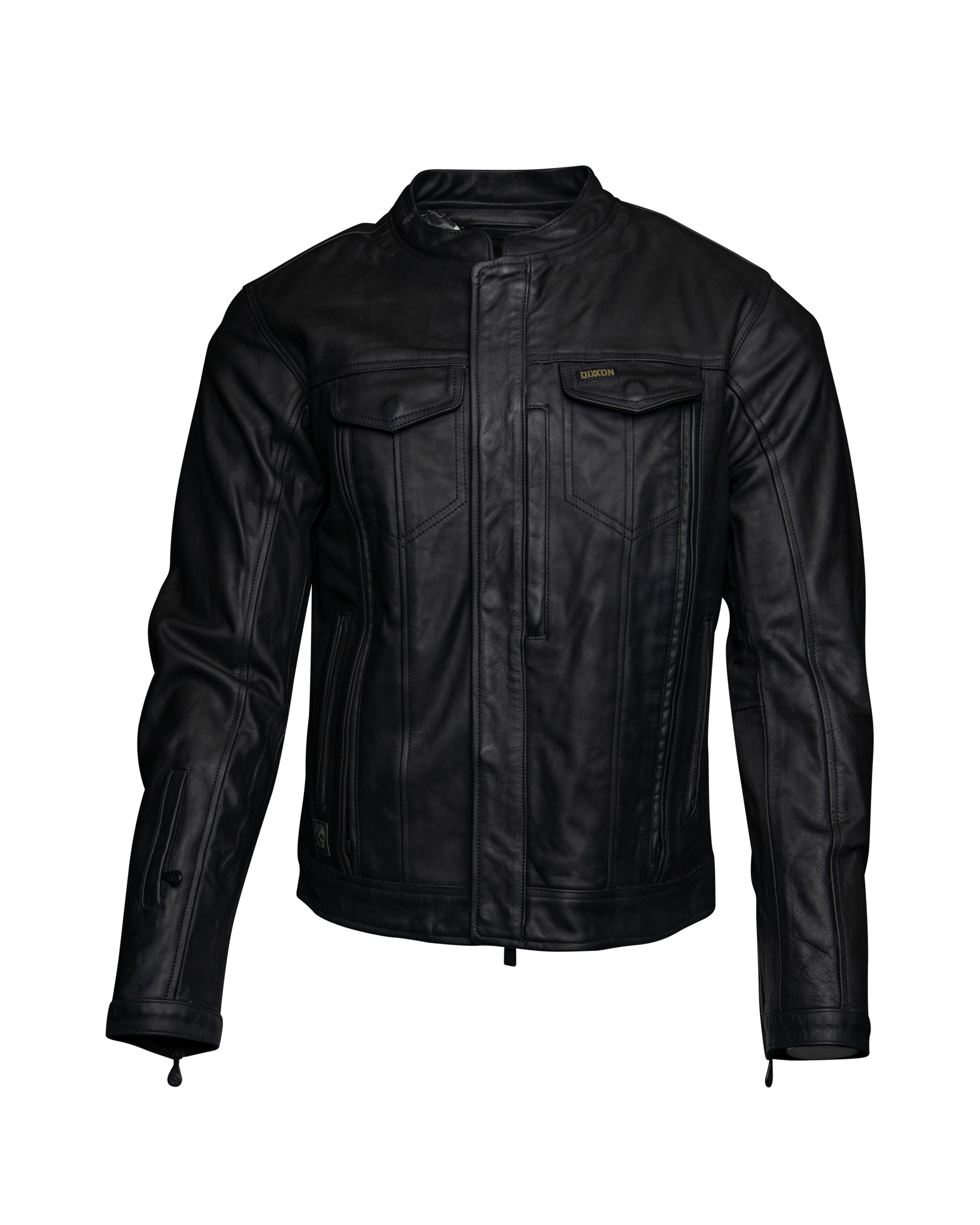 Hudson Leather Jacket - Black