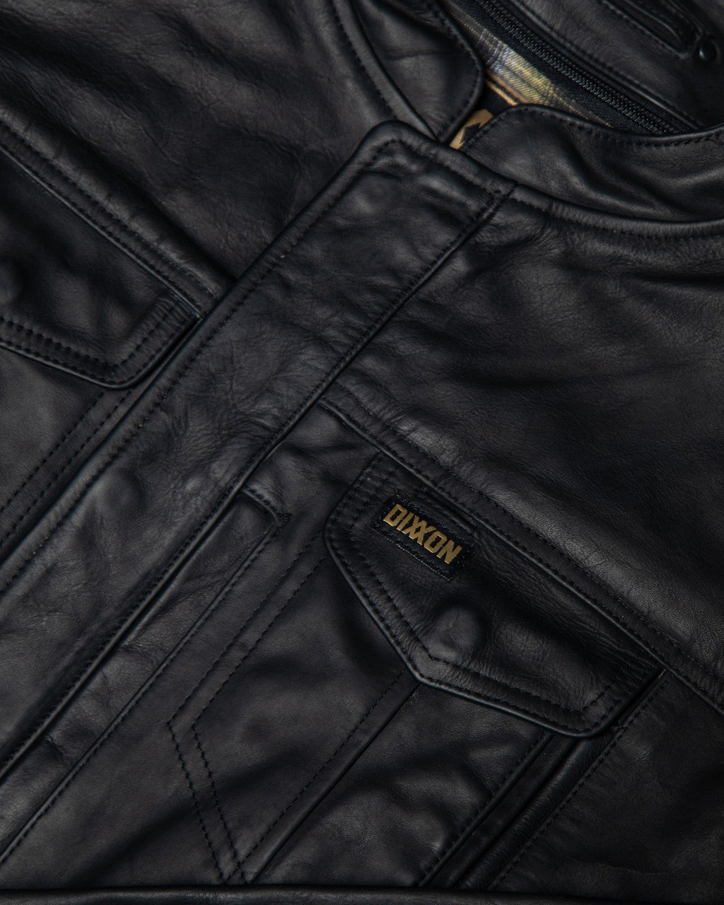 Hudson Leather Jacket - Black