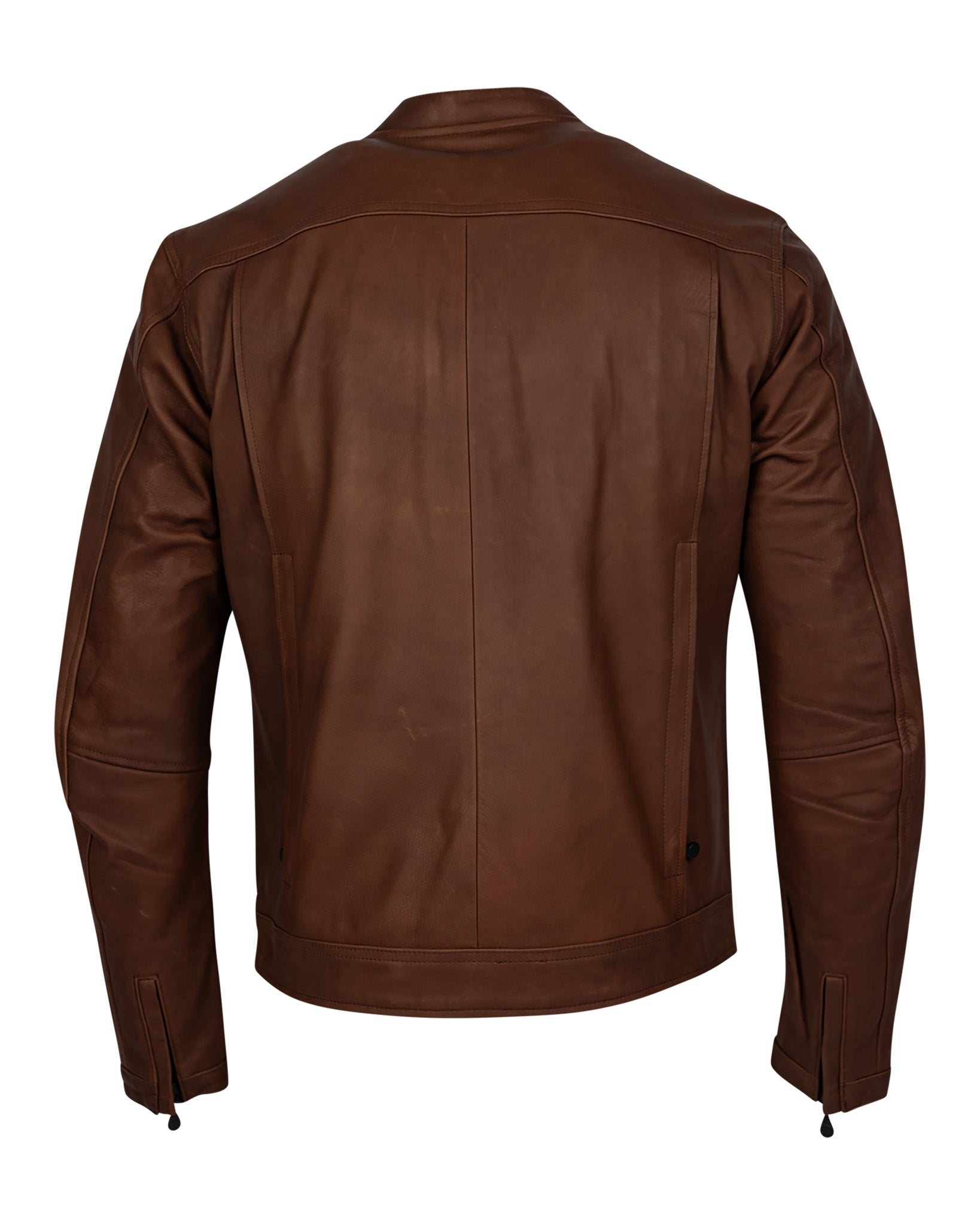 Hudson Leather Jacket - Mohagany