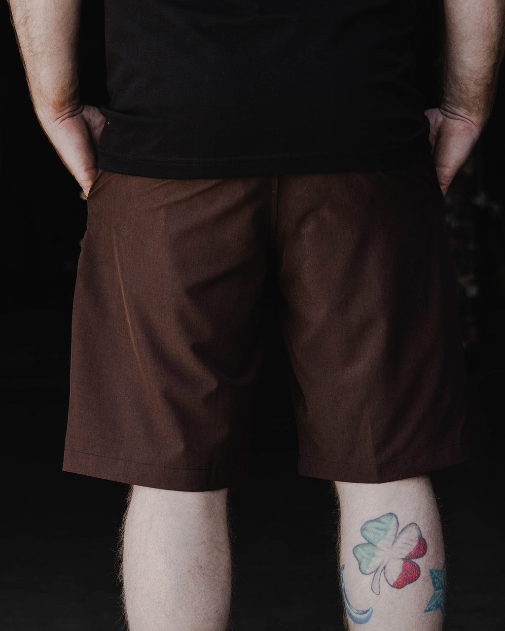 Hybrid Shorts - Brown