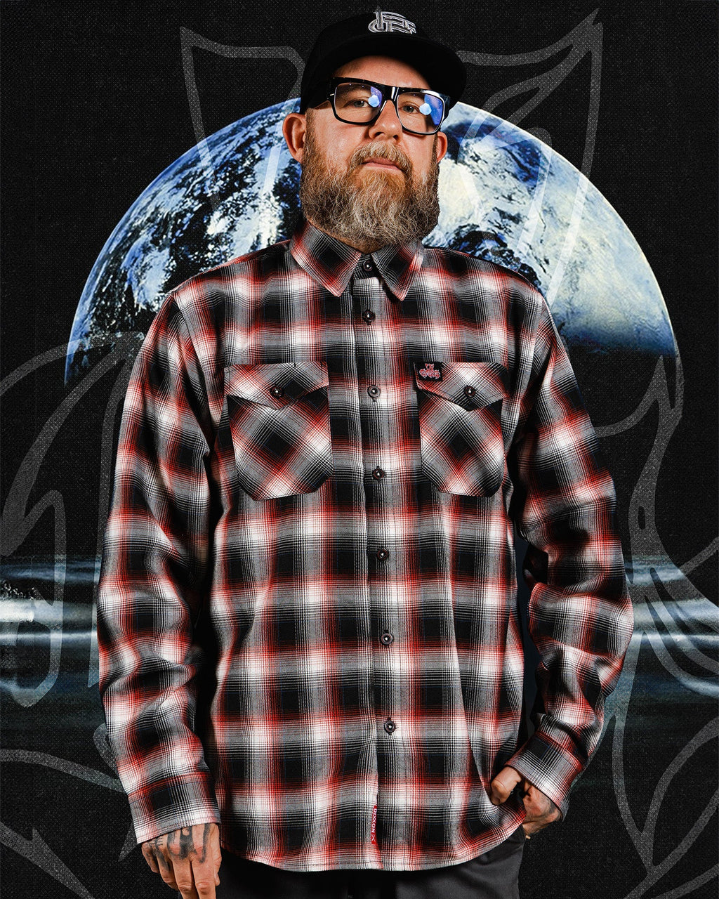 In Flames Lunar Strain Flannel