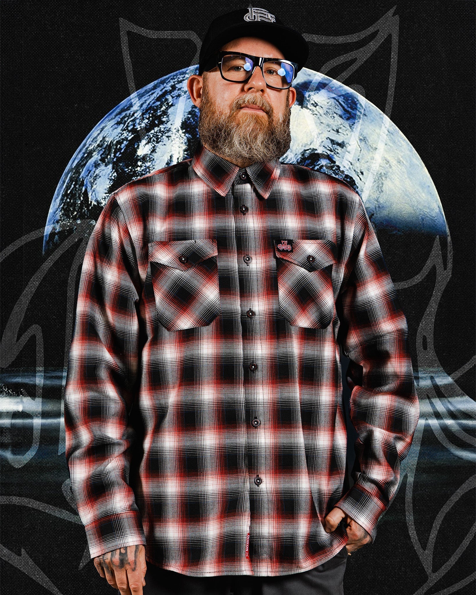In Flames Lunar Strain Flannel