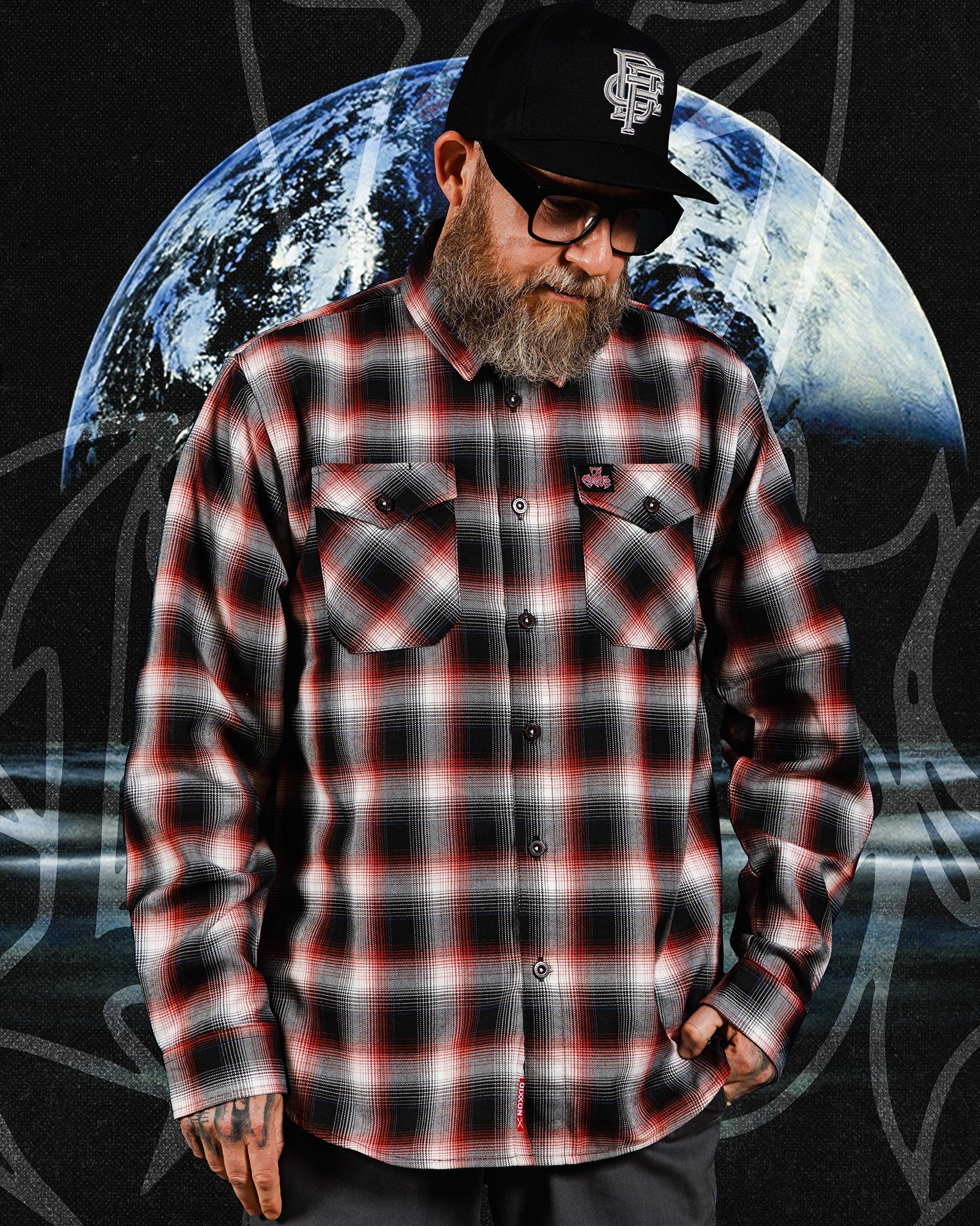 In Flames Lunar Strain Flannel