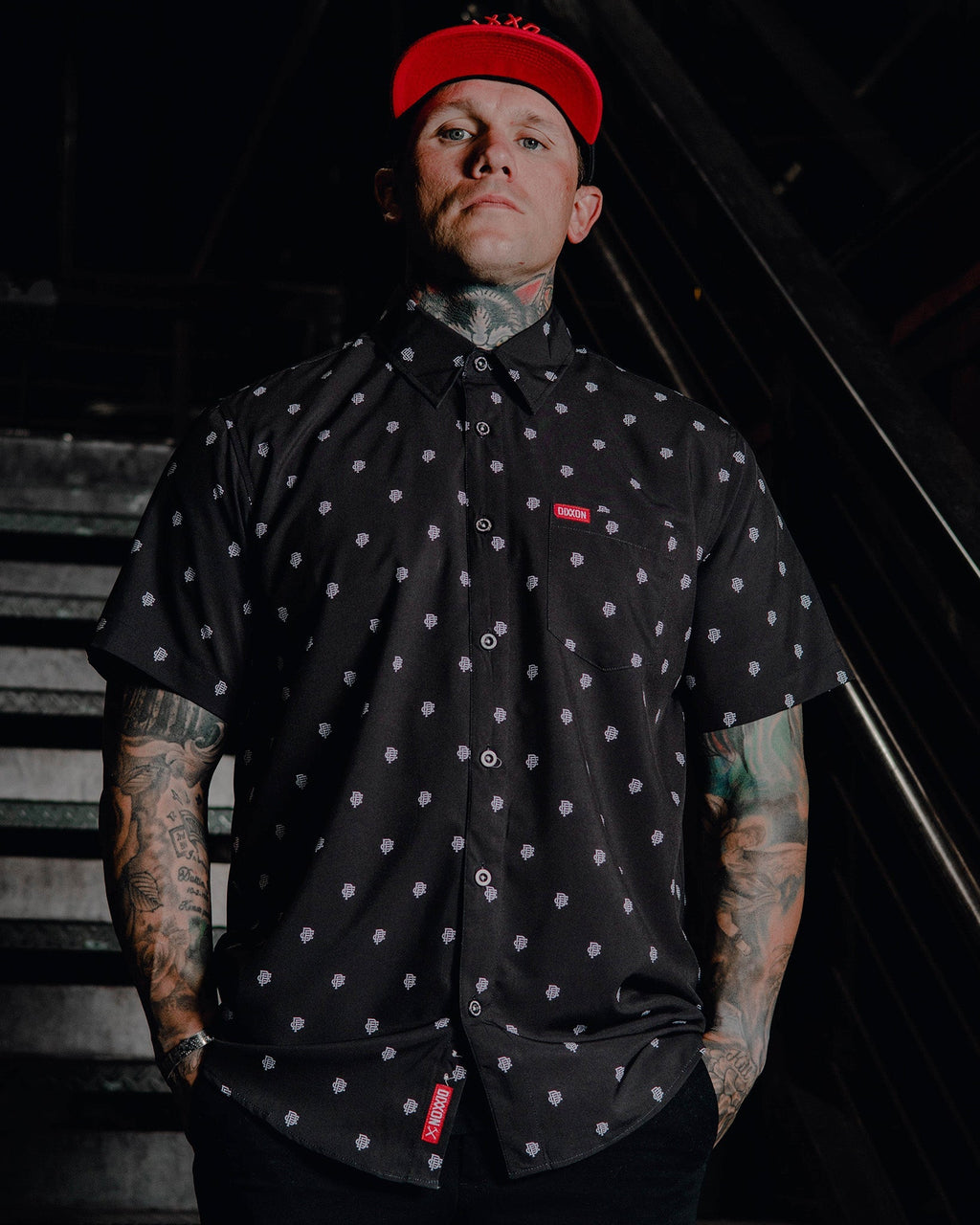 Insignia Party Shirt - Black & White