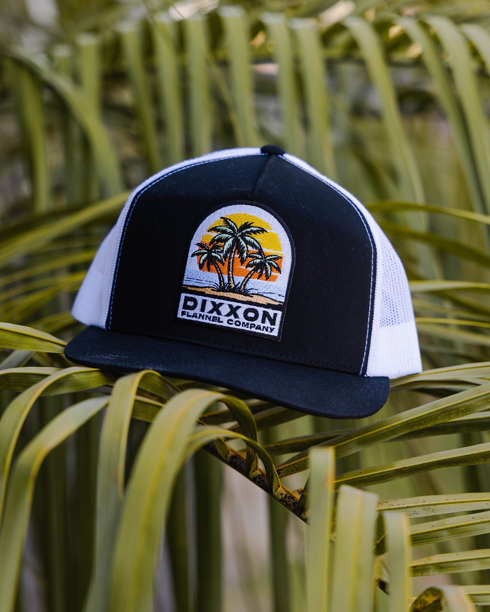 Island Flat Bill Trucker Snapback
