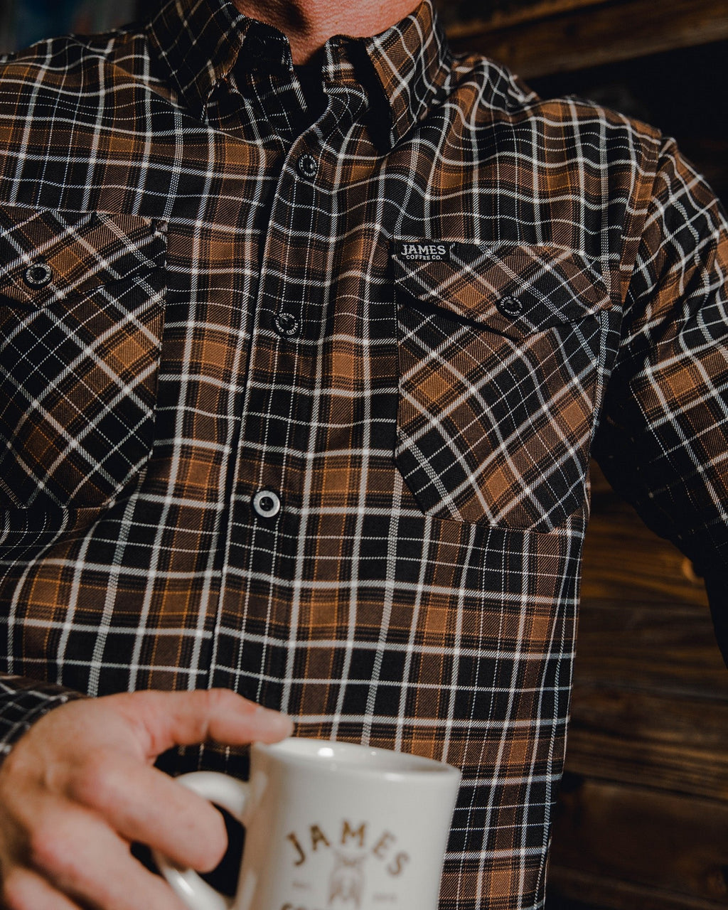 James Coffee Co. Flannel