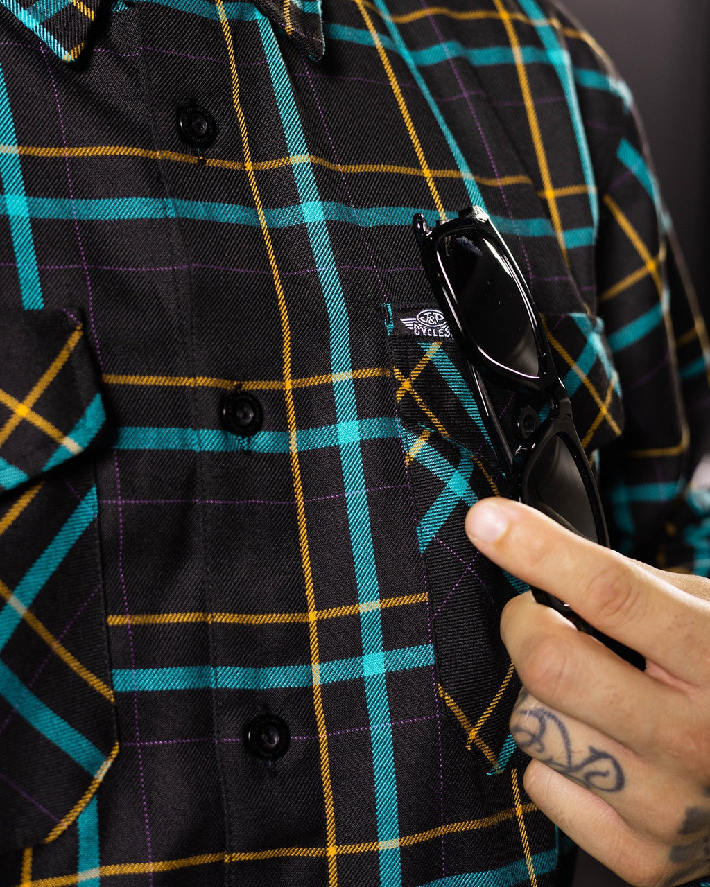 J&P Cycles 45th Flannel