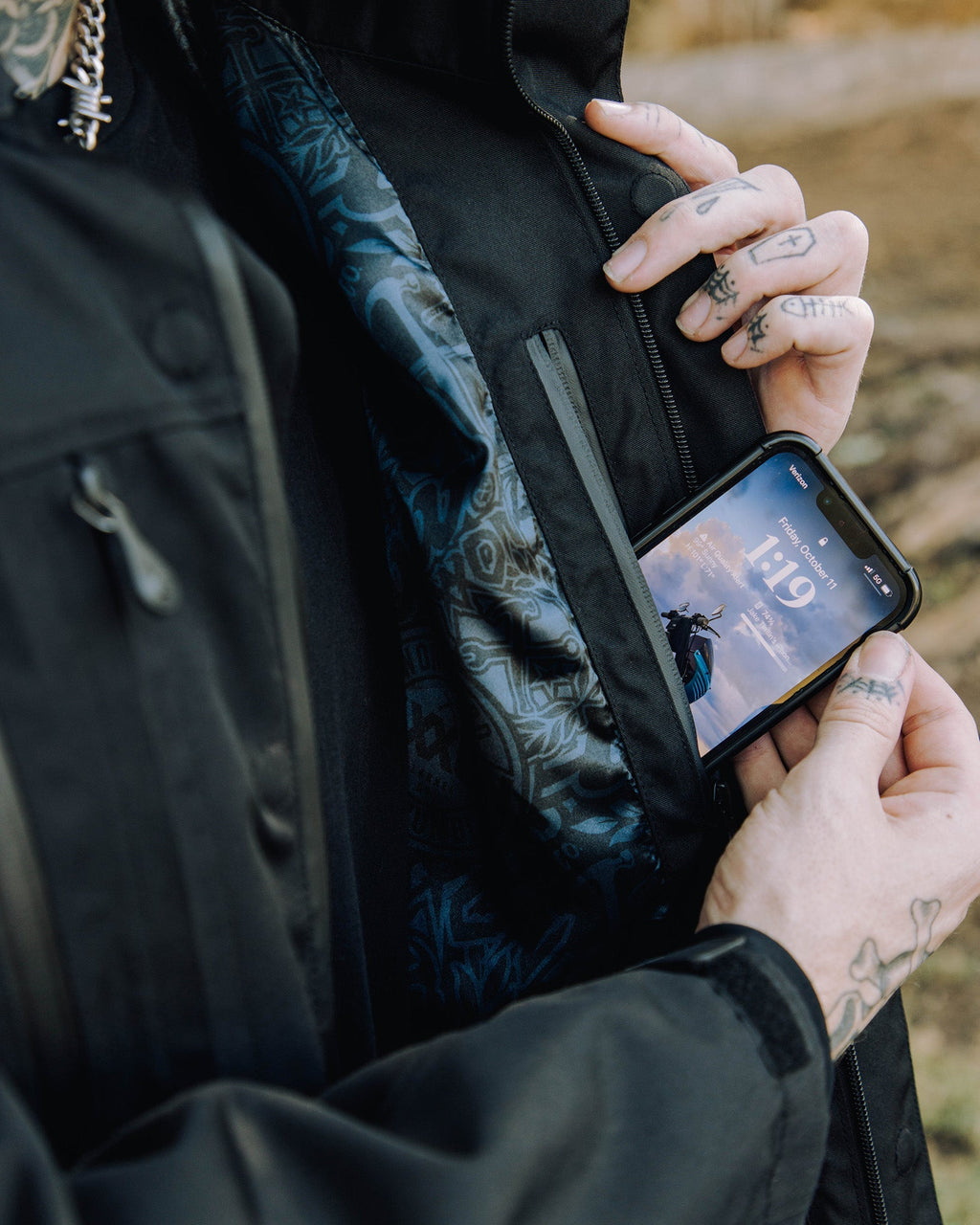 Laramie Waterproof Jacket - Black