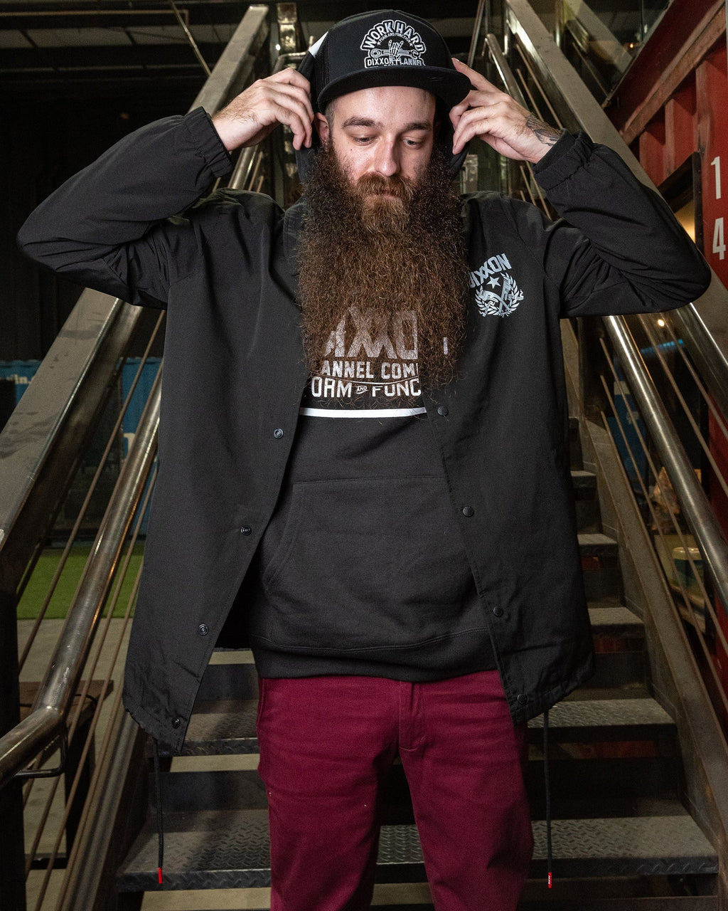 Laying Pipe Coaches Jacket