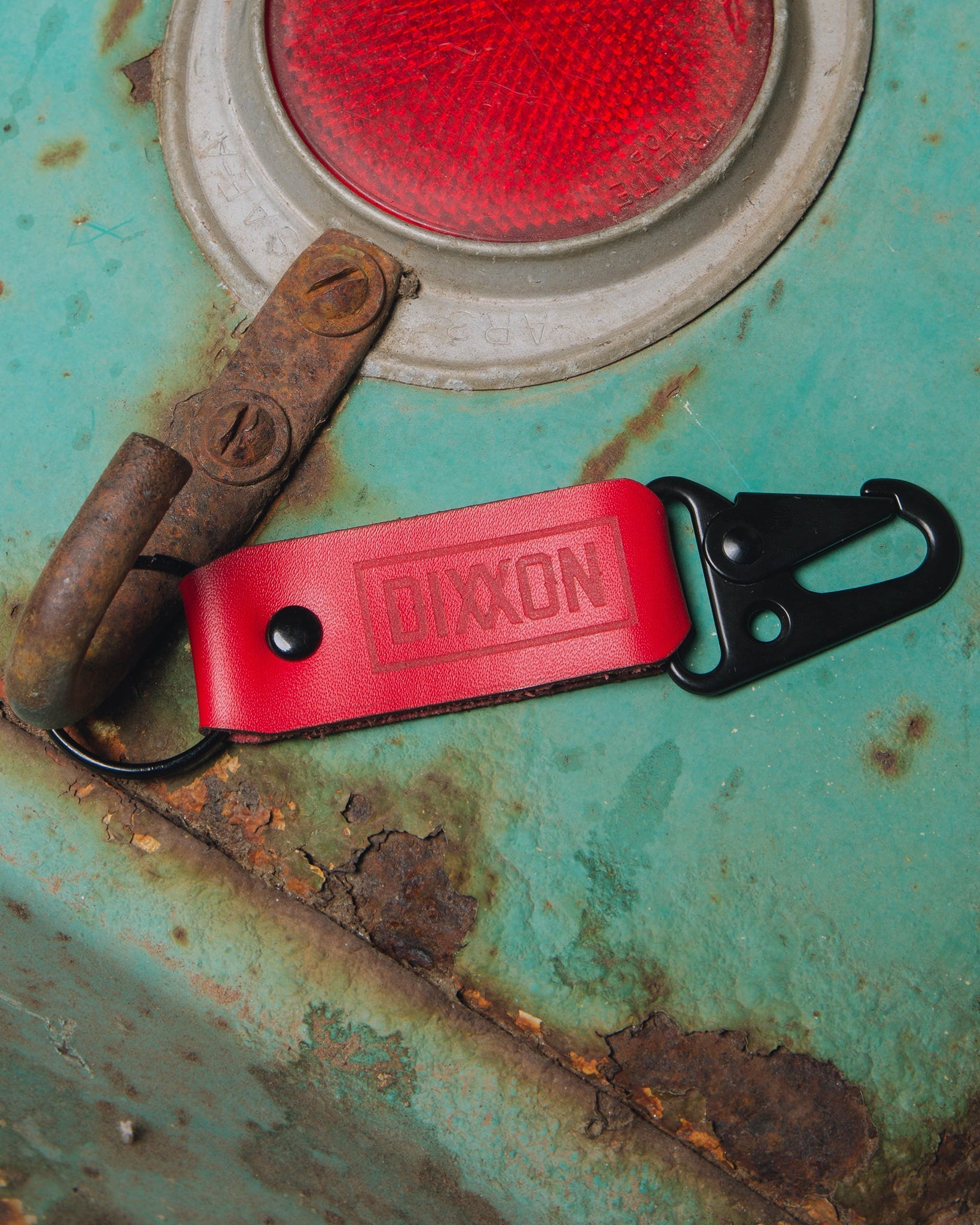 Leather Keychain Clip
